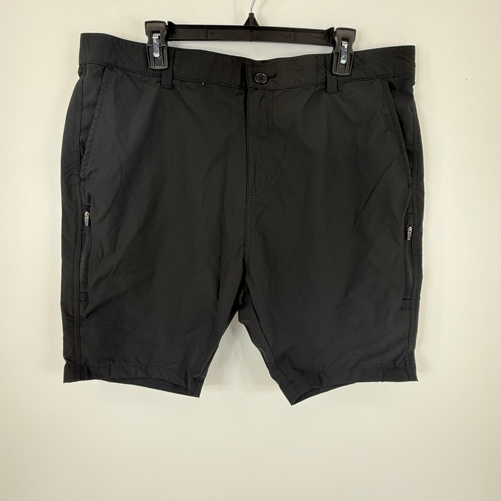 Jump Start New York Mens‎ Black Stretch Utility Shorts Size 40 RN 78227